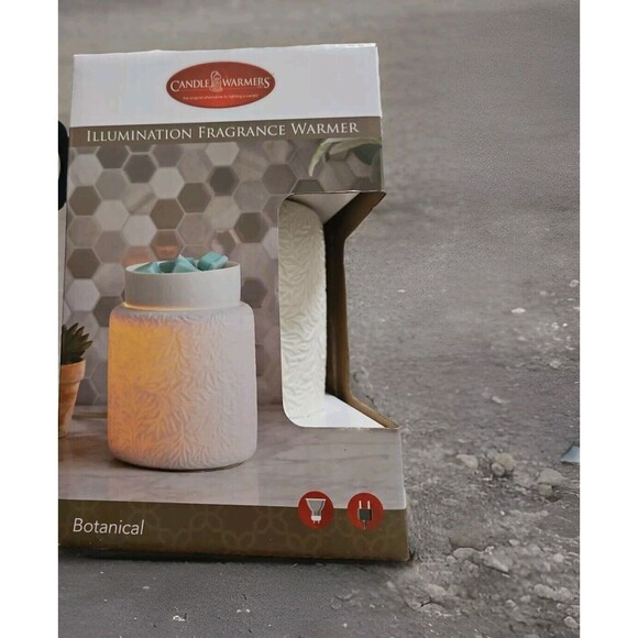 CANDLE WARMERS ETC Illumination Fragrance  Botanical Warmer NEW - Picture 1 of 6
